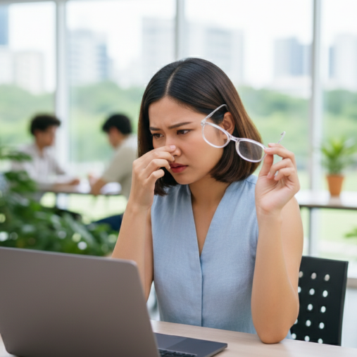 ช่วงที่พักผ่อนน้อย เครียด ทำงานหนัก